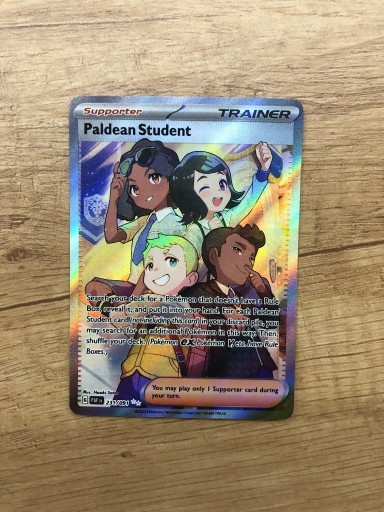 Zdjęcie oferty: karta pokemon Paldean Student (PAF 231)