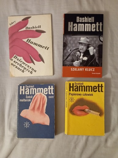 Zdjęcie oferty: Dashiel Hammet, pakiet, zestaw, 4 książki