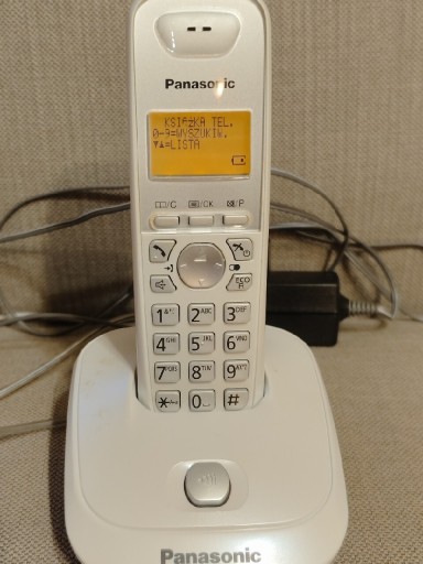 Zdjęcie oferty: Telefon bezprzewodowy Panasonic kx TG2511PDW