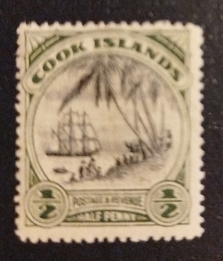 Zdjęcie oferty: Kol.ang. COOK ISLANDS: 1944/46r. Mi 61 *.