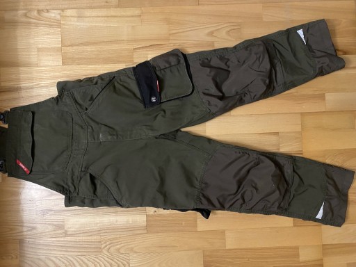 Zdjęcie oferty: SPODNIE OGRODNICZKI ENGEL 23 khaki , pas 96-100