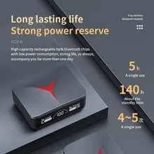 Zdjęcie oferty: SŁUCHAWKI BEZPRZEWODOWE BLUETOOTH 5.3+POWERBANK!!!