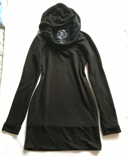 Zdjęcie oferty: Długa bluza sukienka dresowa goth one size L 40 