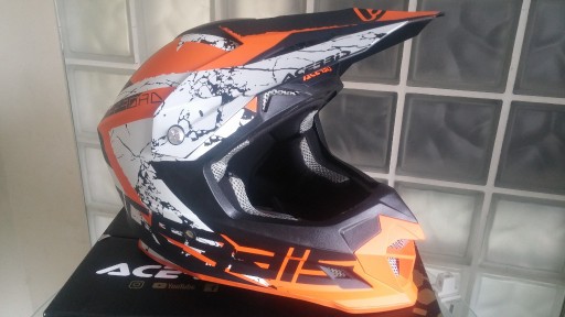 Zdjęcie oferty: Acerbis Profile 4 Orange kask cross enduro KTM | M