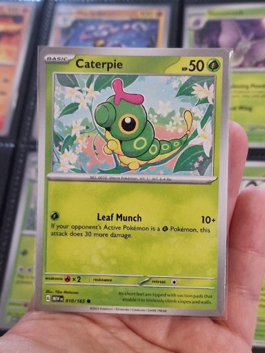 Zdjęcie oferty: Karta Pokemon Caterpie (MEW 010) 151 MEW