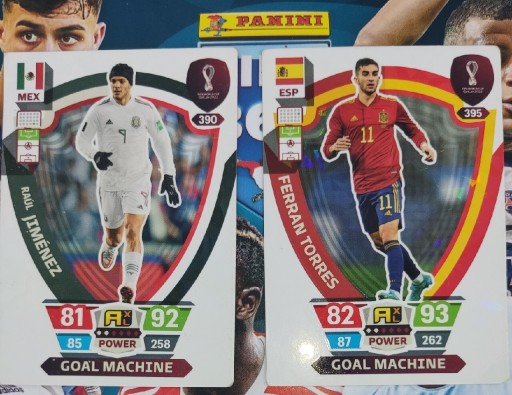 Zdjęcie oferty: Zestaw 2 kart Goal Machine World Cup 2022