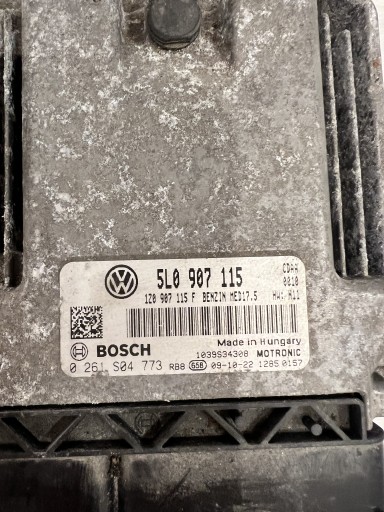 Zdjęcie oferty: KOMPUTER SKODA YETI 5L0907115 0261S04773