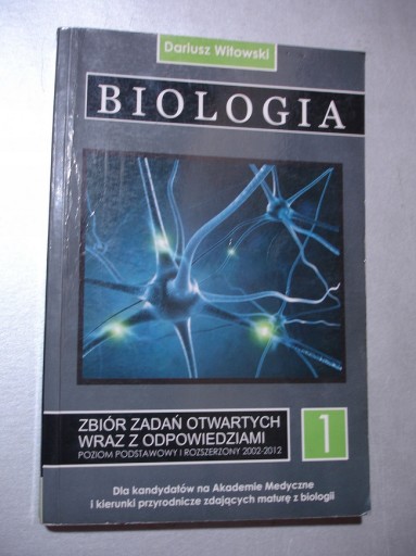 Zdjęcie oferty: Biologia 1 Zbiór zadań otwartych z odpow. Witowski