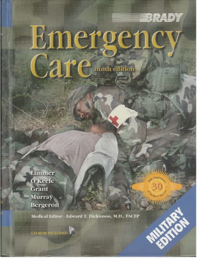 Zdjęcie oferty: Emergency care 9th edition military edition Limmer