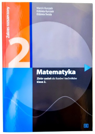 Zdjęcie oferty: Matematyka 2, zbiór zadań, Pazdro