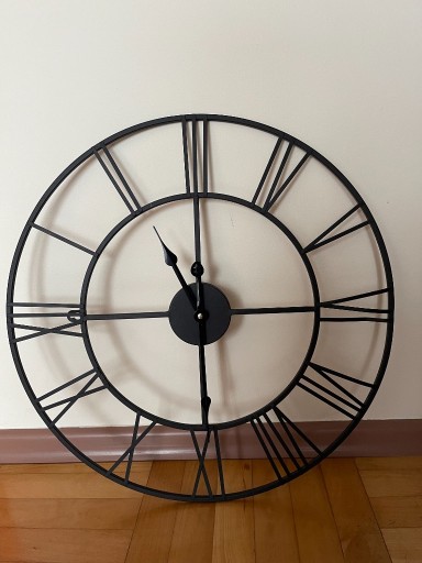 Zdjęcie oferty: Ogromny zegar ścienny industrialny retro