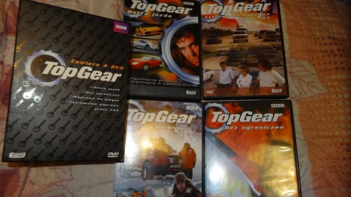 Zdjęcie oferty: Top Gear  [ 4 DVD ]  Ostra jazda Bez ograniczeń 