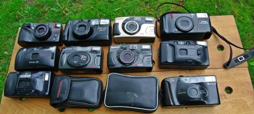 Zdjęcie oferty: Minolta Pentax Olympus Nikon Fuji 10 analogów