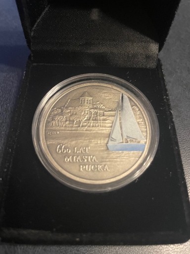 Zdjęcie oferty: 2008, 660 lat Miasta Pucka - 300 detków, srebrna, naklad tylko 200 sztuk!