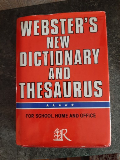 Zdjęcie oferty: Websters New Dictionary and Thesaurus