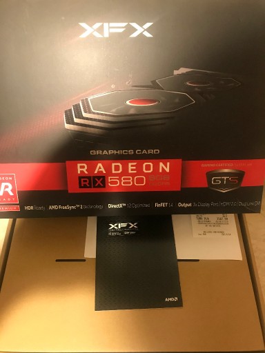 Zdjęcie oferty: XFX  AMD Radeon RX 580 GTS 8 GB RAM XXX Ed. OC