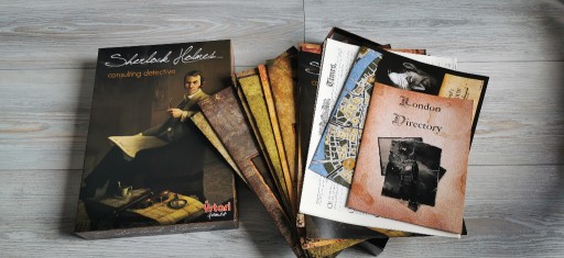 Zdjęcie oferty: gra planszowa Sherlock Holmes Consulting Detective