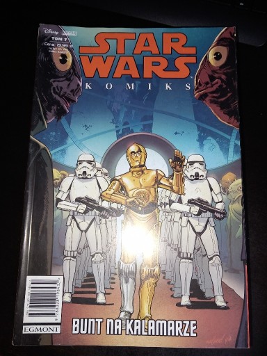 Zdjęcie oferty: Star wars komiks Bunt na Kalamarze