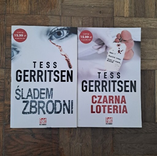 Zdjęcie oferty: Tess Gerritsen Czarna Loteria Śladem Zbrodni