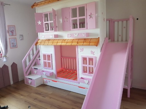 Zdjęcie oferty: Łóżeczko łóżko pietrowe domek dla dzieci antresola