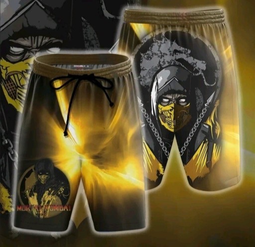 Zdjęcie oferty: Spodenki L shorty treningowe mortal kombat