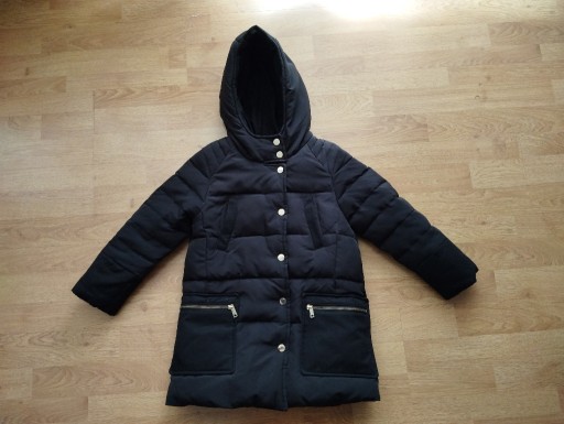 Zdjęcie oferty: KURTKA ZIMOWA CZARNA ZARA GIRLS ROZMIAR 116