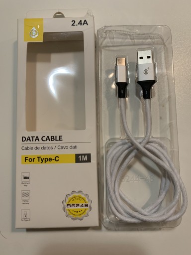 Zdjęcie oferty: Kabel ładowarka typu C / USB 2.4A