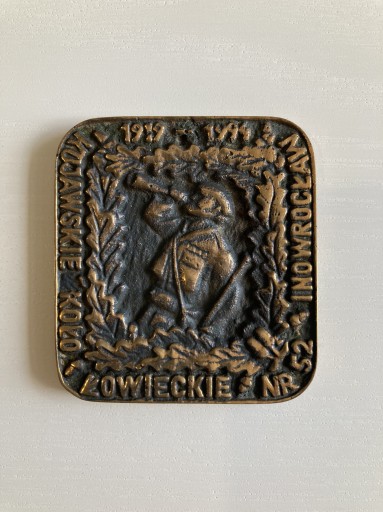 Zdjęcie oferty: MEDAL INOWROCŁAW KUJAWSKIE KOŁO ŁOWIECKIE NR52 r94