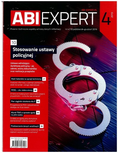 Zdjęcie oferty: ABI EXPERT Nr 4 (13) październik - grudzień 2019