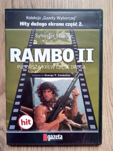 Zdjęcie oferty: Rambo 2 Pierwsza krew DVD
