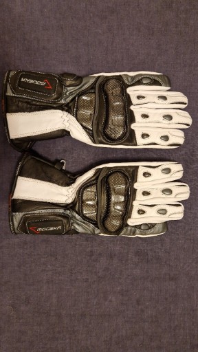 Zdjęcie oferty: Rękawice Modeka Sportie biało-czarne nieużywane