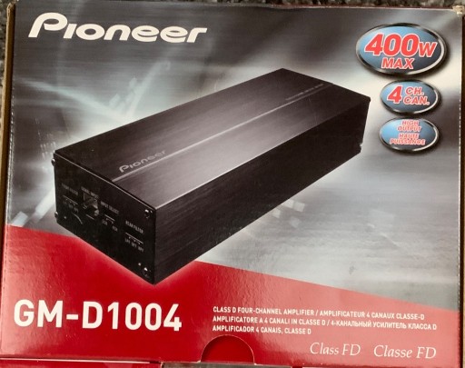 Zdjęcie oferty: Pioneer GM-D1004 wzmacniacz samochodowy 4 kanały