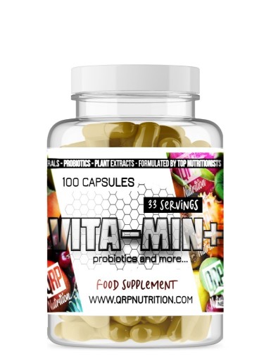Zdjęcie oferty: QRP Nutrition VITA-MIN+ (witaminy i mineraly) 