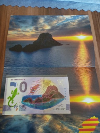 Zdjęcie oferty: Banknot kolekcjonerski es vedra ibiza 