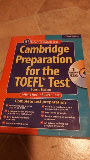 Zdjęcie oferty: TOEFL TEST 