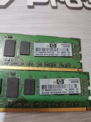 Zdjęcie oferty: ram DDR3 8GB 4x2GB 2Rx8 PC3-10600R