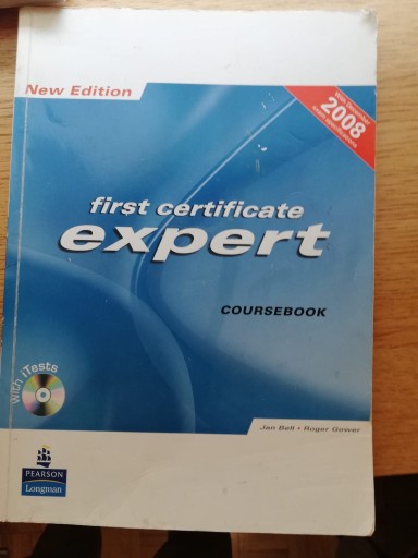 Zdjęcie oferty: First Certificate Expert Coursebook