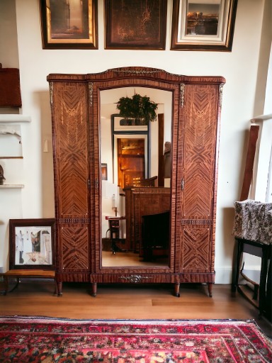 Zdjęcie oferty: Przepiękna szafa secesyjna 3-drzwi Francja XIX w.