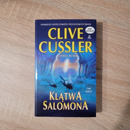 Zdjęcie oferty: CLIVE CUSSLER RUSSELL BLAKE KLĄTWA SALOMONA AMBER