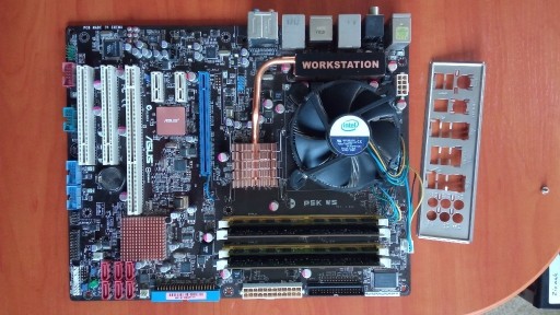 Zdjęcie oferty: Asus P5K WS + Core 2 Duo + 8GB RAM DDR2 s. 775 