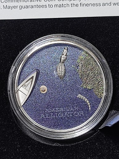 Zdjęcie oferty: Aligator amerykański 1 oz 5 $ Palau 2022