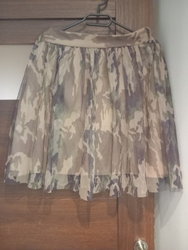 Zdjęcie oferty: Spódnica tiulowa, moro, khaki, rozm. M 38, Dixie