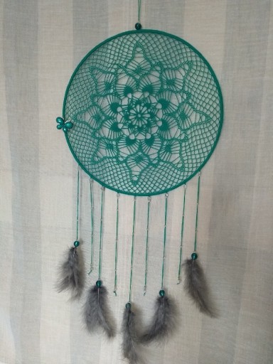 Zdjęcie oferty: Łapacz snów mandala 30/70cm szydełko rękodzieło