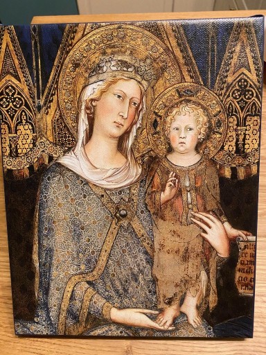 Zdjęcie oferty: Ikona, Matka Boża i Dzieciątko Jezus (reprodukcja)