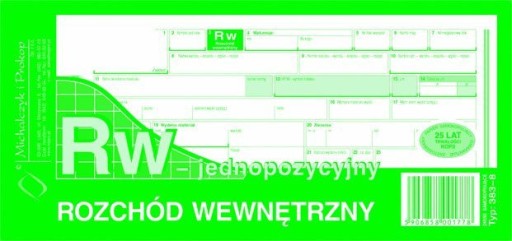 Zdjęcie oferty: Rozchód Wewnętrzny 1/3 A4 jednopozycyjne