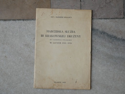 Zdjęcie oferty: Harcerska służba III Krakowskiej Drużyny 1958r.