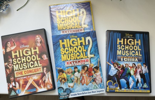 Zdjęcie oferty: High School Musical kolekcja limitowana UK DVD