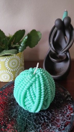 Zdjęcie oferty: Świeczka sojowa O03 Koralikowa bańka ELCANDLE