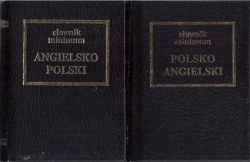 Zdjęcie oferty: SŁOWNIK MINIMUM ANGIELSKO-POLSKI POLSKO-ANG.