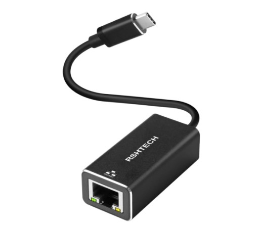 Zdjęcie oferty: RSHTECH Adapter przejściówka USB C LAN RJ45